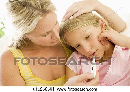 Girl Having Her Temperature Measured View Large Photo Image Stock Image - Girl Having Her Temperature Measured. Fotosearch