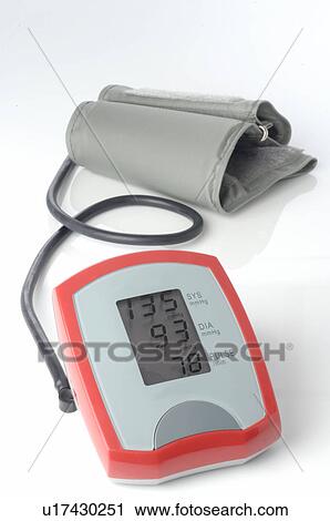 Stock Image - Blood pressure meter. Fotosearch