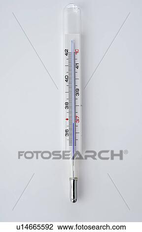 Stock Image - Thermometer. Fotosearch
