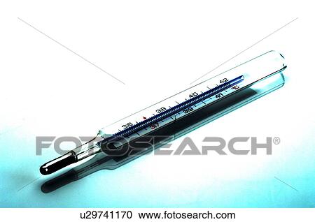 Stock Image - Thermometer. Fotosearch