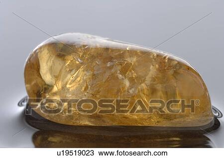 Stock Image - Healing stone amber. Fotosearch