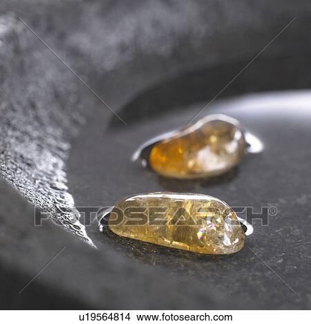 Picture - Helaing stone rock crystal. Fotosearch