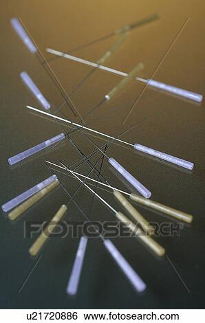 Acupuncture needles View Large Photo Image Stock Photograph - Acupuncture needles. Fotosearch