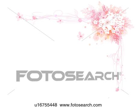 平和である 花 イラスト U Fotosearch