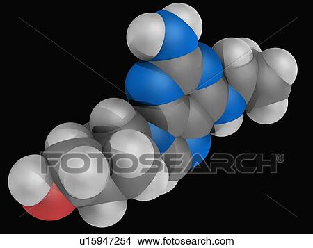 Abacavir drug molecule View Large Illustration Stock Illustration - Abacavir drug molecule. Fotosearch