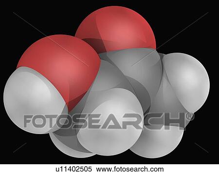 Acetol molecule View Large Illustration Stock Illustration - Acetol molecule. Fotosearch