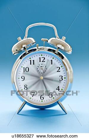 Stock Illustration - Alarm clock. Fotosearch