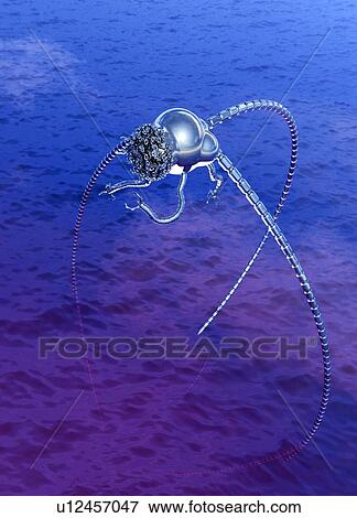 Stock Illustration - Alien invasion, conceptual artwork. Fotosearch