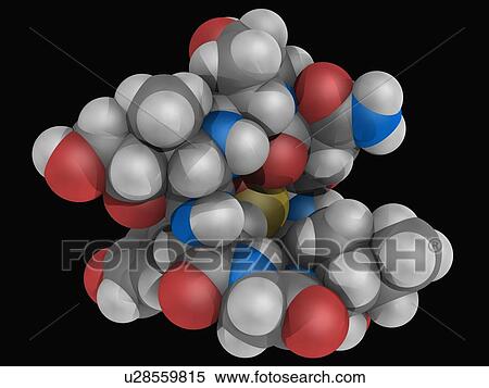 Alpha-Amanitin toxin molecule View Large Illustration Stock Illustration - Alpha-Amanitin toxin molecule. Fotosearch