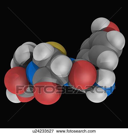 Amoxicillin drug molecule View Large Illustration Stock Illustration - Amoxicillin drug molecule. Fotosearch