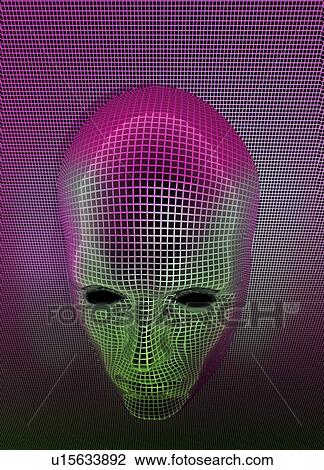 Artificial intelligence, artwork View Large Illustration Drawing - Artificial intelligence, artwork. Fotosearch