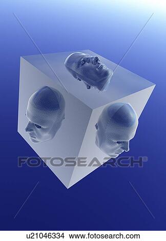 Artificial intelligence, artwork View Large Illustration Stock Illustration - Artificial intelligence, artwork. Fotosearch