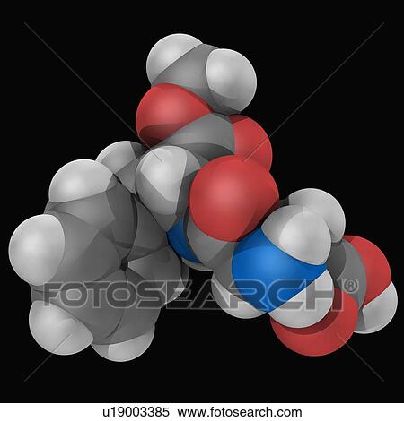 Aspartame molecule View Large Illustration Stock Illustration - Aspartame molecule. Fotosearch