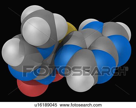 Azathioprine drug molecule View Large Illustration Stock Illustration - Azathioprine drug molecule. Fotosearch
