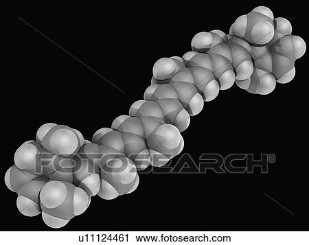 Beta-Carotene molecule View Large Illustration Clip Art - Beta-Carotene molecule. Fotosearch