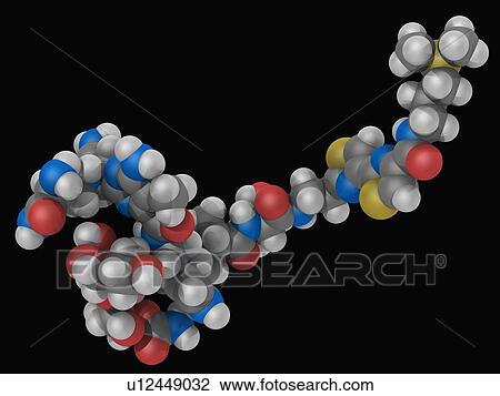 Bleomycin drug molecule View Large Illustration Drawing - Bleomycin drug molecule. Fotosearch