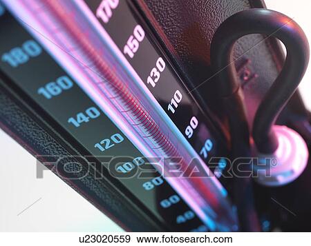 Blood pressure gauge View Large Illustration Stock Illustration - Blood pressure gauge. Fotosearch