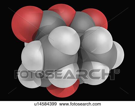 Stock Illustration - Cantharidin molecule. Fotosearch