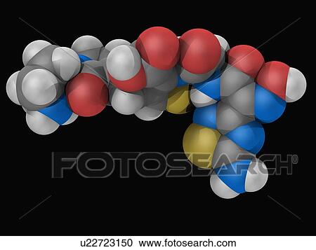 Ceftobiprole drug molecule View Large Illustration Clipart - Ceftobiprole drug molecule. Fotosearch