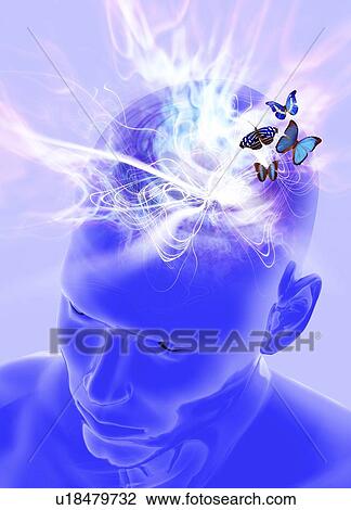 Creativity, conceptual artwork View Large Illustration Drawing - Creativity, conceptual artwork. Fotosearch