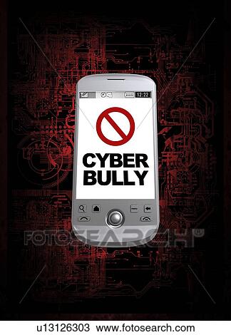 Cyber bullying, conceptual artwork View Large Illustration Drawing - Cyber bullying, conceptual artwork. Fotosearch