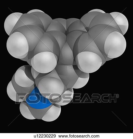 Cyclobenzaprine drug molecule View Large Illustration Stock Illustration - Cyclobenzaprine drug molecule. Fotosearch