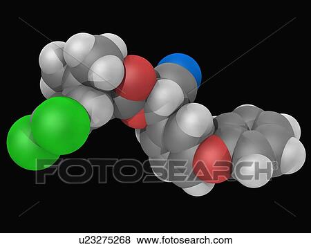 Stock Illustration - Cypermethrin insecticide molecule. Fotosearch