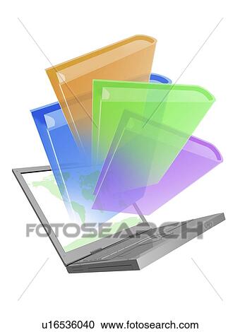 Digital publishing, conceptual artwork View Large Illustration Clipart - Digital publishing, conceptual artwork. Fotosearch