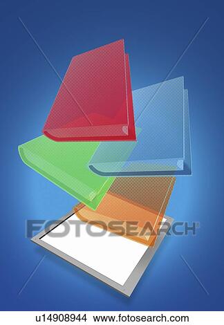 Digital publishing, conceptual artwork View Large Illustration Stock Illustration - Digital publishing, conceptual artwork. Fotosearch