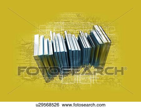 Digital publishing, conceptual artwork View Large Illustration Stock Illustration - Digital publishing, conceptual artwork. Fotosearch