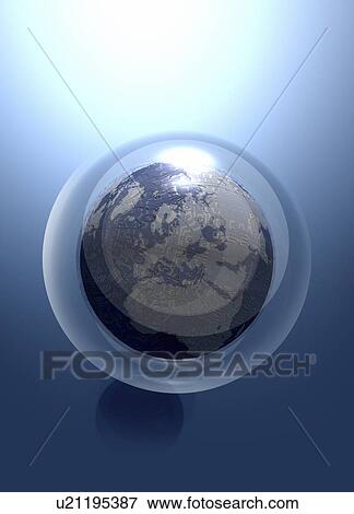 Digital security, conceptual artwork View Large Illustration Stock Illustration - Digital security, conceptual artwork. Fotosearch