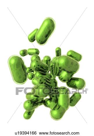 Drug capsules, artwork View Large Illustration Stock Illustration - Drug capsules, artwork. Fotosearch