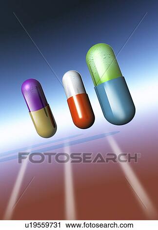 Clip Art - Drugs in sport, conceptual artwork. Fotosearch