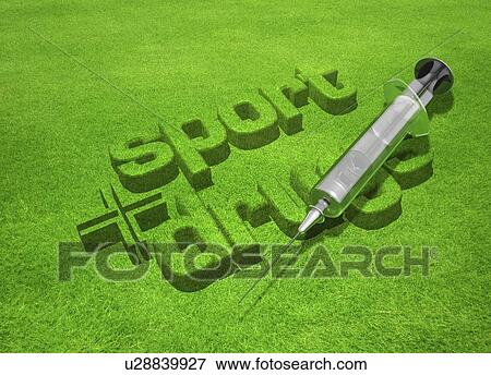 Drugs in sport, conceptual artwork View Large Illustration Stock Illustration - Drugs in sport, conceptual artwork. Fotosearch
