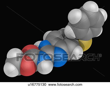 Fenbendazole drug molecule View Large Illustration Clipart - Fenbendazole drug molecule. Fotosearch