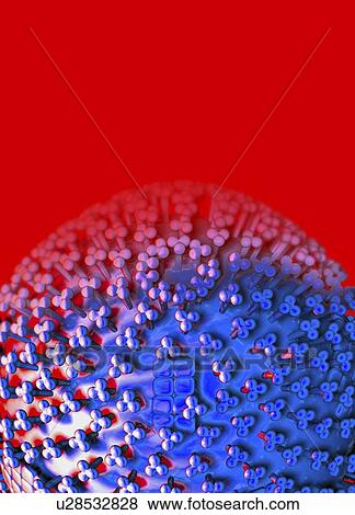 Flu virus, artwork View Large Illustration Stock Illustration - Flu virus, artwork. Fotosearch