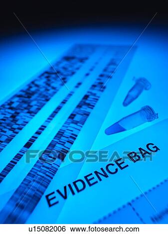 Stock Illustration - Forensic evidence. Fotosearch