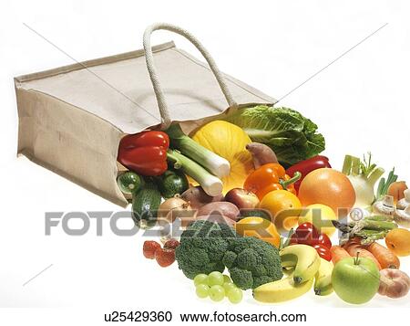 Fruit and vegetables View Large Illustration Clipart - Fruit and vegetables. Fotosearch