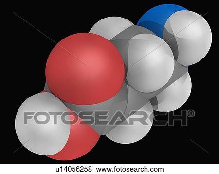 Gamma-aminobutyric acid GABA molecule View Large Illustration Stock Illustration - Gamma-aminobutyric acid GABA molecule. Fotosearch