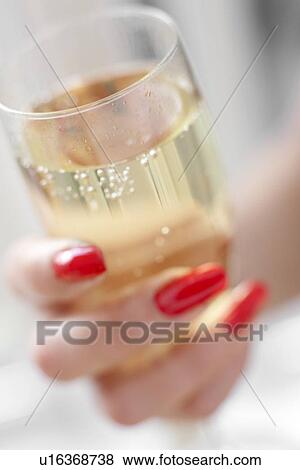 Glass of Champagne View Large Illustration Stock Illustration - Glass of Champagne. Fotosearch