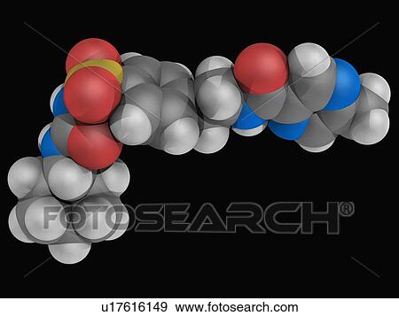 Glipizide drug molecule View Large Illustration Stock Illustration - Glipizide drug molecule. Fotosearch