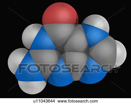 Guanine molecule View Large Illustration Stock Illustration - Guanine molecule. Fotosearch
