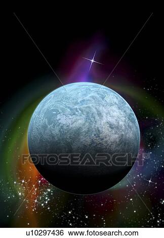 Kepler-20f exoplanet, artwork View Large Illustration Stock Illustration - Kepler-20f exoplanet, artwork. Fotosearch