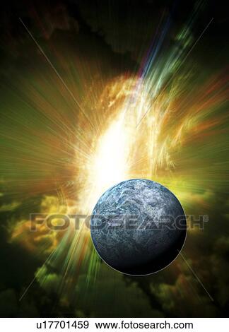 Kepler-20f exoplanet, artwork View Large Illustration Stock Illustration - Kepler-20f exoplanet, artwork. Fotosearch