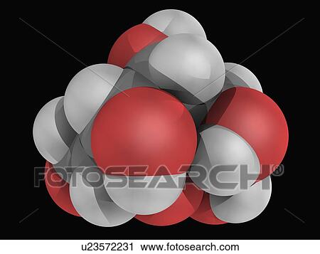 L-glucose molecule View Large Illustration Clip Art - L-glucose molecule. Fotosearch