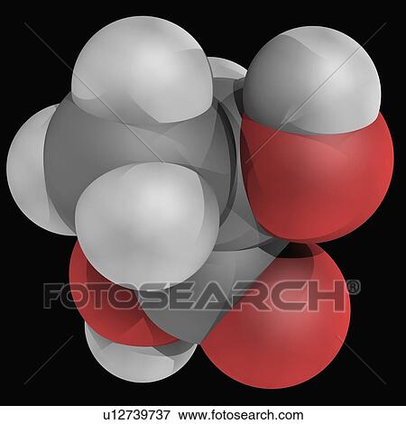 Lactic acid molecule View Large Illustration Stock Illustration - Lactic acid molecule. Fotosearch
