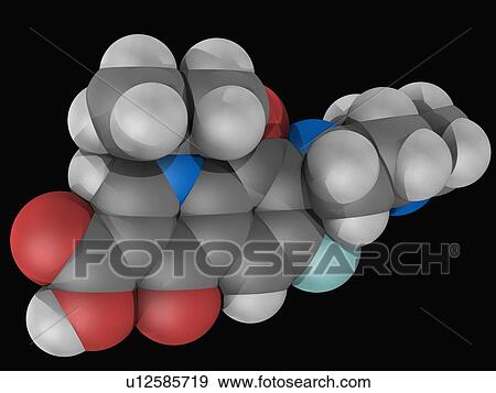 Levofloxacin drug molecule View Large Illustration Stock Illustration - Levofloxacin drug molecule. Fotosearch