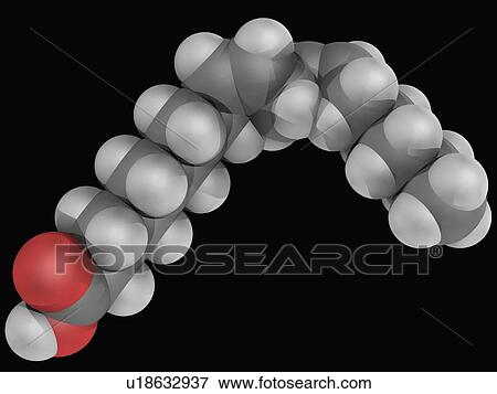 Linoleic acid molecule View Large Illustration Stock Illustration - Linoleic acid molecule. Fotosearch