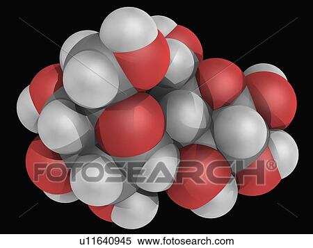Stock Illustration - Maltose molecule. Fotosearch