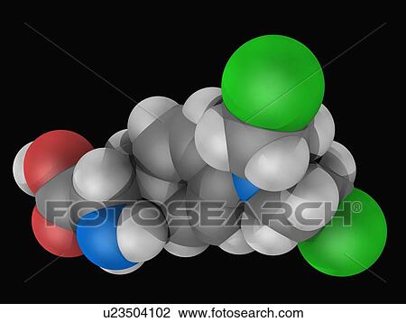 Melphalan drug molecule View Large Illustration Drawing - Melphalan drug molecule. Fotosearch